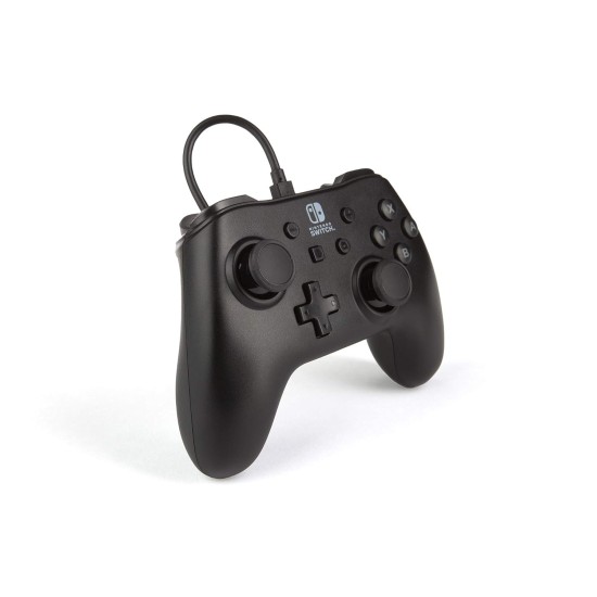 PowerA Wired Gaming Controller for Nintendo Switch, Black (Officially Licensed)