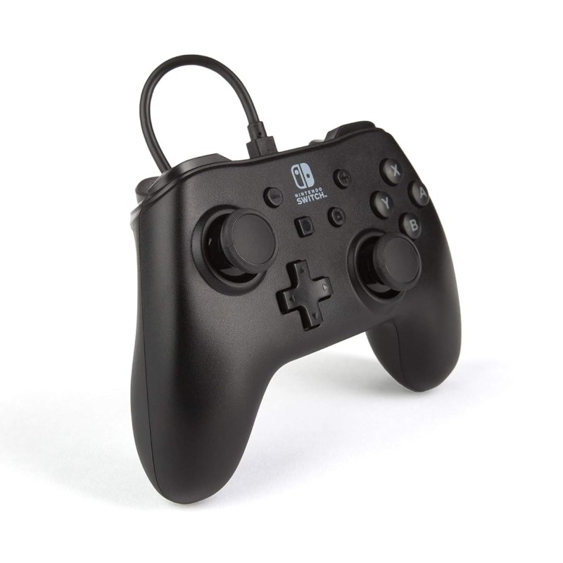 PowerA Wired Gaming Controller for Nintendo Switch, Black (Officially Licensed)