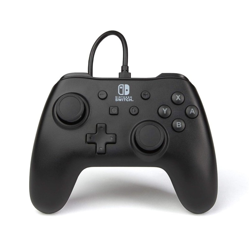 PowerA Wired Gaming Controller for Nintendo Switch, Black (Officially Licensed)