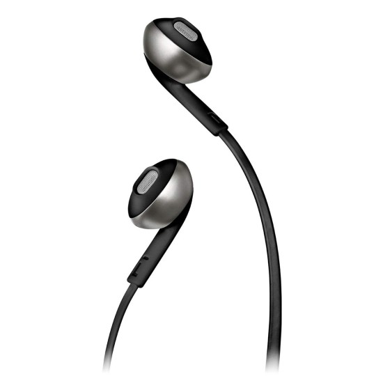 JBL Tune 205BT by Harman Wireless Earbud Headphones with Mic (Black)