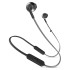 JBL Tune 205BT by Harman Wireless Earbud Headphones with Mic (Black)