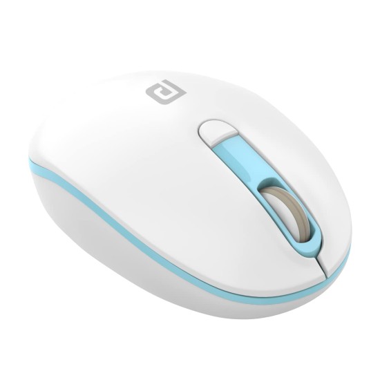 Portronics Toad 11 Wireless Mouse, 2.4 GHz Connectivity with USB Nano Dongle, Adjustable DPI Up To 1600, Ambidextrous for Laptop, MacBook, PC (Blue)