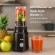 Glen Active Electric Blender Mixer Grinder for kitchen, 350W, 2 Unbreakable Jars (300ml & 500ml), 2 Stainless Steel Blades, 20000 RPM, for Smoothie Shake Juice - Black (SA4048N)