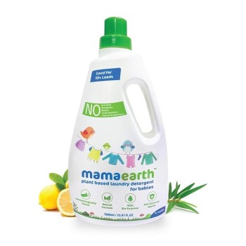Mamaearth's Plant Based Baby Laundry Liquid Detergent, With Bio-Enzymes and Neem Extracts, 1000ml
