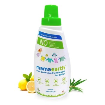 Mamaearth's Plant Based Baby Laundry Liquid Detergent, With Bio-Enzymes and Neem Extracts, 200ml