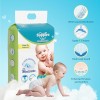 Supples Premium Baby Diaper Pants | 62 Baby Diapers | Large | 9-14 Kg | 12 Hrs Absorption | Cushiony Cotton Soft Fabric | Phthalates-Free | Triple Leak Guard