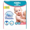 Supples Premium Baby Diaper Pants | 78 Baby Diapers | Small | 4-8 Kg | 12 Hrs Absorption | Cushiony Cotton Soft Fabric | Phthalates-Free | Triple Leak Guard