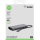 Belkin USB C 6 in 1 Hub Adapter with 60W Power delivery, 5 Gbps Transfer Speed, Ethernet Port, 4K HDMI, USB C, SD Card and 2 USB A 3.0 & 2.0 Data Ports, for MacBook/iPad and More