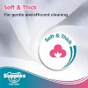 Supples Baby Wet Wipes | 216 Wipes | 72 Wipes x 3 Packs | Enriched With Aloe Vera and Vitamin E | Alcohol-Free and Paraben-Free | Pure Water-Based formulation