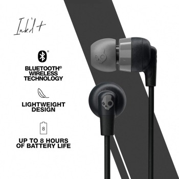 Skullcandy Inkd Plus Wireless in-Earphone with Mic (Black) Skullcandy Inkd Plus Wireless in-Earphone with Mic (Black)