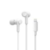 Belkin in-Ear Noise Isolation Earphone with Lightning Connector Compatible with XS, XS Max, XR, X, 8, 8 Plus, iPad and More - White Belkin in-Ear Noise Isolation Earphone with Lightning Connector Compatible with XS, XS Max, XR, X, 8, 8 Plus, iPad and More - White