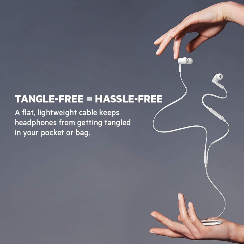 Belkin in-Ear Noise Isolation Earphone with Lightning Connector Compatible with XS, XS Max, XR, X, 8, 8 Plus, iPad and More - White Belkin in-Ear Noise Isolation Earphone with Lightning Connector Compatible with XS, XS Max, XR, X, 8, 8 Plus, iPad and More - White