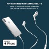 Belkin in-Ear Noise Isolation Earphone with Lightning Connector Compatible with XS, XS Max, XR, X, 8, 8 Plus, iPad and More - White Belkin in-Ear Noise Isolation Earphone with Lightning Connector Compatible with XS, XS Max, XR, X, 8, 8 Plus, iPad and More - White