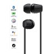 Sony WI-C200 Wireless Headphones with 15 Hrs Battery Life, Quick Charge, Magnetic Earbuds for Tangle Free Carrying, BT ver 5.0,Work from home, In-Ear Bluetooth Headset with mic for phone calls (Black)