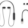 (Refurbished) Sony WI-C200 Wireless Headphones with 15 Hrs Battery Life, Quick Charge, Magnetic Earbuds for Tangle Free Carrying, BT ver 5.0,Work from home, In-Ear Bluetooth Headset with mic for phone calls (Black)