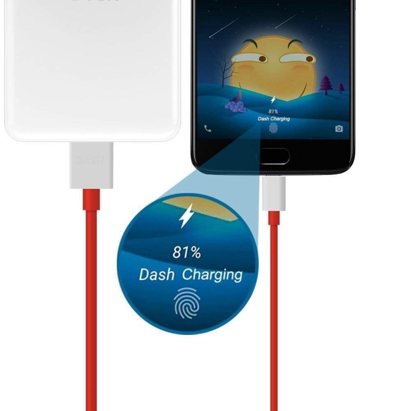 Wayona Nylon Braided Dash Charging Type C Cable With Dash Charger/Adapter For Oneplus 7, 6T, 6, 5, 5T, 3T, 3 (Dash Charger + 1M Dash Cable) Wayona Nylon Braided Dash Charging Type C Cable With Dash Charger/Adapter For Oneplus 7, 6T, 6, 5, 5T, 3T, 3 (Dash Charger + 1M Dash Cable)