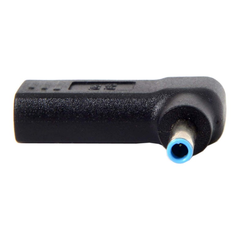 cablecc USB 3.1 USB Type C USB-C to DC 4.5x3.0mm Adapter PD Trigger 90 Degree Angled for HPLaptop cablecc USB 3.1 USB Type C USB-C to DC 4.5x3.0mm Adapter PD Trigger 90 Degree Angled for HPLaptop