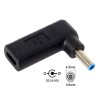 cablecc USB 3.1 USB Type C USB-C to DC 4.5x3.0mm Adapter PD Trigger 90 Degree Angled for HPLaptop cablecc USB 3.1 USB Type C USB-C to DC 4.5x3.0mm Adapter PD Trigger 90 Degree Angled for HPLaptop