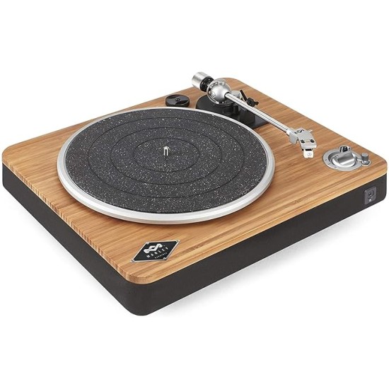 House of Marley Stir It Up Wireless Turntable: Vinyl Record Player with Wireless Bluetooth Connectivity, 2 Speed Belt, Built-in Pre-Amp, and Sustainable Materials House of Marley Stir It Up Wireless Turntable: Vinyl Record Player with Wireless Bluetooth Connectivity, 2 Speed Belt, Built-in Pre-Amp, and Sustainable Materials