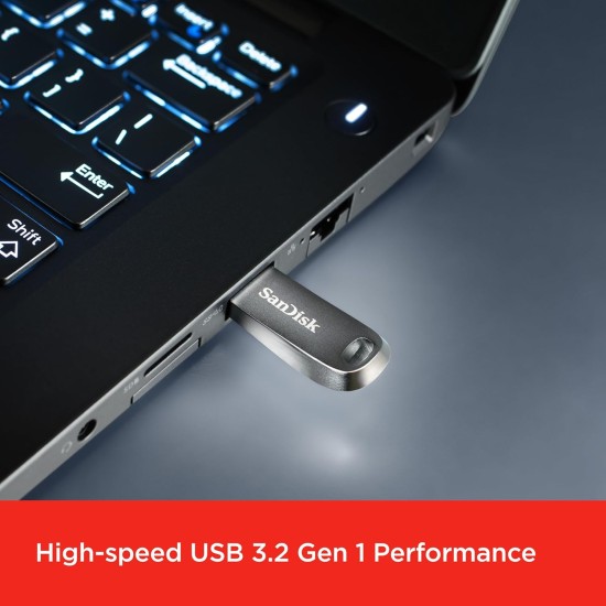 SanDisk 256GB Ultra Luxe USB 3.1 Gen 1 Flash Drive - SDCZ74-256G-G46