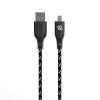 (Refurbished) Flybot Bolt Rugged Polyester Braided Unbreakable Micro USB Fast Charging Cable for Smartphone, Personal Computer (Length - 1.5 Meter, Color - Grey) (Refurbished) Flybot Bolt Rugged Polyester Braided Unbreakable Micro USB Fast Charging Cable for Smartphone, Personal Computer (Length - 1.5 Meter, Color - Grey)