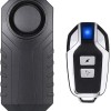 Mengshen Updated Anti Theft Bicycle Alarm, 113dB Waterproof Wireless Alarm with Remote Control for Bike, E-Bike, Motorcycle, Scooter, Trailer
