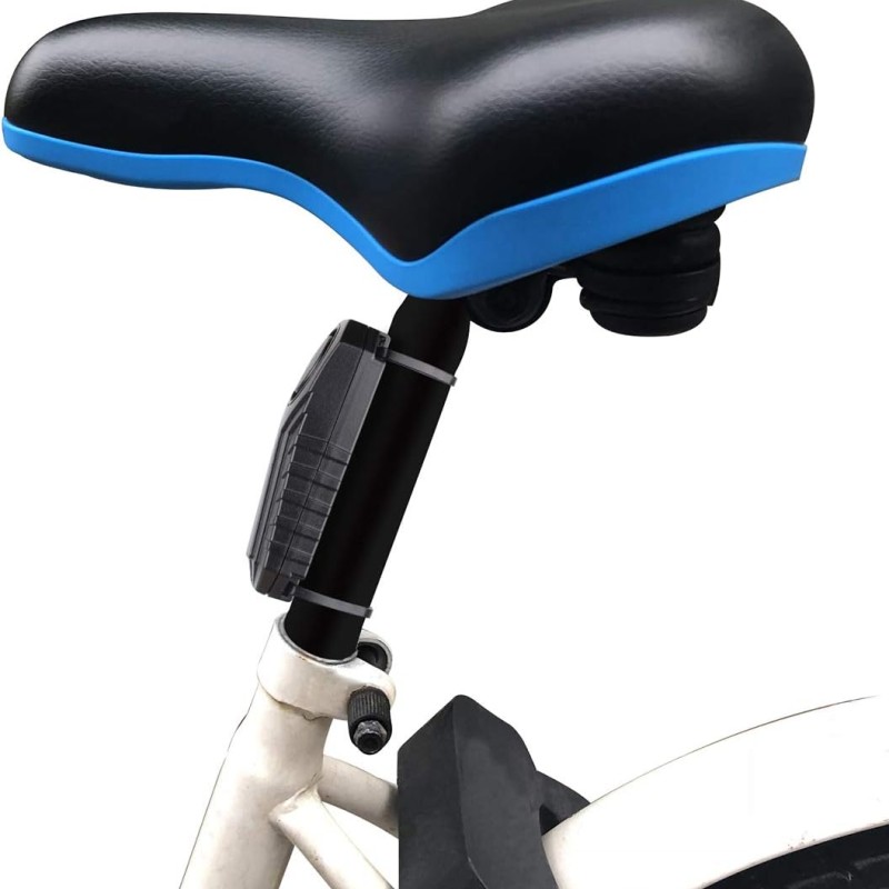 Mengshen Updated Anti Theft Bicycle Alarm, 113dB Waterproof Wireless Alarm with Remote Control for Bike, E-Bike, Motorcycle, Scooter, Trailer