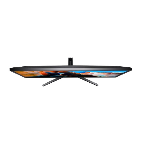 Samsung 32-inch(80.1cm) 4K UHD, Flat Monitor, 1 Billion Colors, PBP, Slim Bezels, AMD FreeSync (LU32J590UQWXXL, Dark Blue Gray)