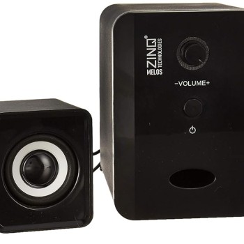 Zinq Technologies MELOS 2.1 Channel Wired Portable Multimedia Speaker (Black) Zinq Technologies MELOS 2.1 Channel Wired Portable Multimedia Speaker (Black)