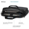 AirCase Office Sling Messenger Bag fits Upto 15.6 Inch Laptop/MacBook, Detachable Shoulder Strap, Waterproof, Shockproof, Spacious Pockets for Office/Travel