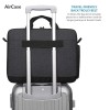 AirCase Office Sling Messenger Bag fits Upto 15.6 Inch Laptop/MacBook, Detachable Shoulder Strap, Waterproof, Shockproof, Spacious Pockets for Office/Travel