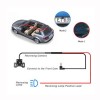 DC02 Dash Cam Front and Rear Full HD Dual Dashboard Camera for Cars with 3 Inches(7.6cm) Screen Night Vision 170� (431.8cm) Wide Angle G-Sensor Loop Recording Parking Mode