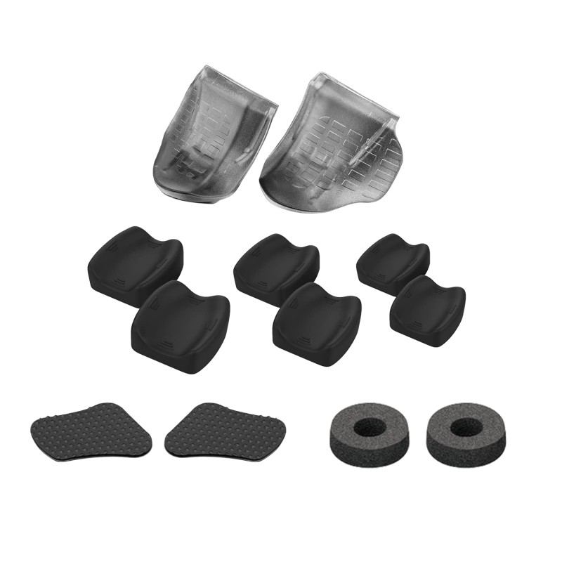 NiTHO FPS Gaming Kit for PS4 Controller, Customizing Enhancers Kit with 3 Sizes of Thumb Grip Caps, Ergonomic Triggers and Stickers, Analog Mini-Stick Precision Rings, Accessories for PS4 - Black NiTHO FPS Gaming Kit for PS4 Controller, Customizing Enhancers Kit with 3 Sizes of Thumb Grip Caps, Ergonomic Triggers and Stickers, Analog Mini-Stick Precision Rings, Accessories for PS4 - Black