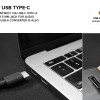 Creative Pebble V2 - Minimalistic 2.0 USB-C Powered Desktop Speakers, 3.5 mm AUX-in, 8W RMs with 16W Peak Power for Computers and Laptops, Type-A Adapter Included and Extended Cable (Black)