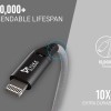 Syska CCAP80 1.5M Lightning Cable 2.4A Fast Charging (Grey) Syska CCAP80 1.5M Lightning Cable 2.4A Fast Charging (Grey)