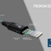 Syska CCAP80 1.5M Lightning Cable 2.4A Fast Charging (Grey) Syska CCAP80 1.5M Lightning Cable 2.4A Fast Charging (Grey)