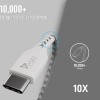 Syska CCCP10 1.5m Type-C Cable 2.4A Fast Charging (Grey White) Syska CCCP10 1.5m Type-C Cable 2.4A Fast Charging (Grey White)