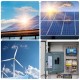 ELEPHANTBOAT ® 10A 12V 24V ABS Solar Panel Charger Controller Battery Dual USB LCD Display Regulator (Blue)