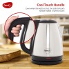 Pigeon by Stovekraft Amaze Plus Electric Kettle (14289) with Stainless Steel Body, 1.5 litre, used for boiling Water, making tea and coffee, instant noodles, soup etc. (Silver) Pigeon by Stovekraft Amaze Plus Electric Kettle (14289) with Stainless Steel Body, 1.5 litre, used for boiling Water, making tea and coffee, instant noodles, soup etc. (Silver)