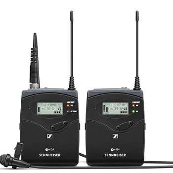 Sennheiser Professional Audio JBL Commercial CSLM30 UHF Bidirectional Lavalier Microphone With Earphone For Calls, Conferences And Monitoring (Black)