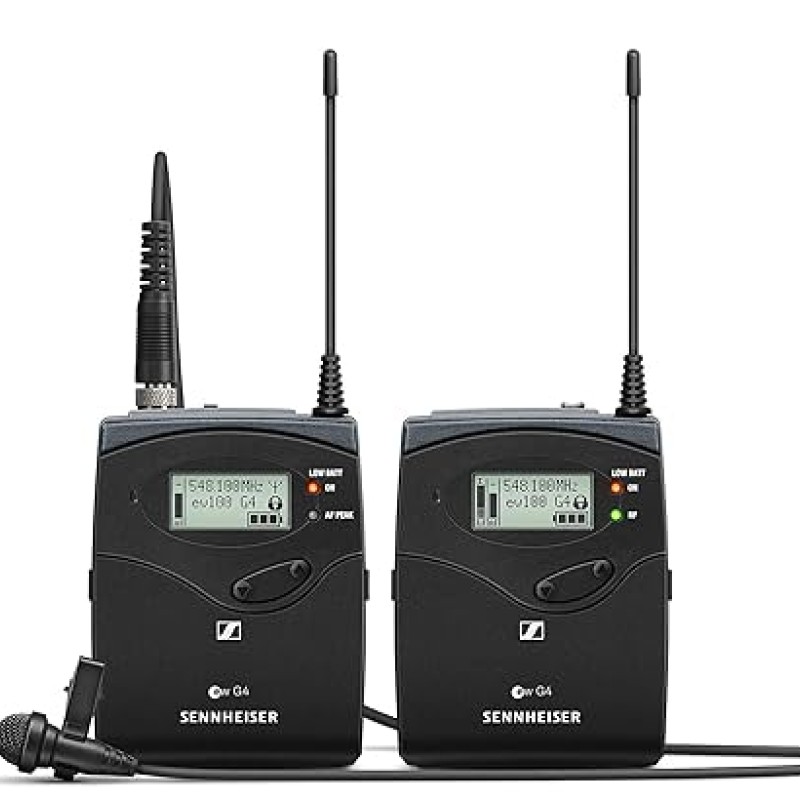 Sennheiser Professional Audio JBL Commercial CSLM30 UHF Bidirectional Lavalier Microphone With Earphone For Calls, Conferences And Monitoring (Black) Sennheiser Professional Audio JBL Commercial CSLM30 UHF Bidirectional Lavalier Microphone With Earphone For Calls, Conferences And Monitoring (Black)