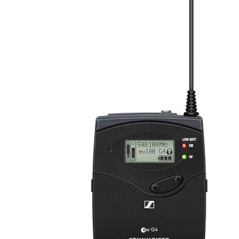 Sennheiser Professional Audio JBL Commercial CSLM30 UHF Bidirectional Lavalier Microphone With Earphone For Calls, Conferences And Monitoring (Black)