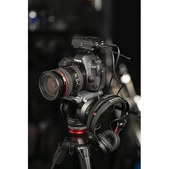 Sennheiser Professional Audio JBL Commercial CSLM30 UHF Bidirectional Lavalier Microphone With Earphone For Calls, Conferences And Monitoring (Black)