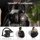 MAONO AU-MH501 Over-Ear Wired Studio Headphones, Stereo Monitor Closed Back Headsets with 50mm Driver and Lightweight Foldable Design for Gaming, Singing, Microphone Recording, Mobile, PC (Black)