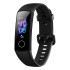 HONOR Band 5 (MeteoriteBlack)- Waterproof Full Color AMOLED Touchscreen, SpO2 (Blood Oxygen), Music Control, Watch Faces Store, up to 14 Day Battery Life