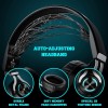 Eksa E3000 Gaming Wired On Ear Headphones With Mic With Stereo, Gaming With Noise Cancelling, Led Light For Pc, Ps4, Ps5 (Black) Eksa E3000 Gaming Wired On Ear Headphones With Mic With Stereo, Gaming With Noise Cancelling, Led Light For Pc, Ps4, Ps5 (Black)