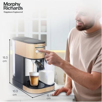 Morphy Richards Kaffeto 1350 W Milk Frother and Coffee Maker Morphy Richards Kaffeto 1350 W Milk Frother and Coffee Maker