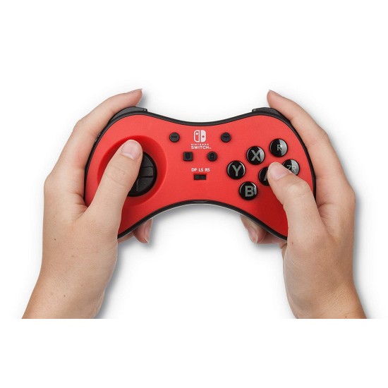 PowerA FUSION Wired FightPad Gaming Controller for Nintendo Switch, Red (Officially Licensed)