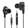 pTron Boom Ultima 4D Dual Driver, In Ear Gaming Wired Headphones with Mic, Volume Control & Passive Noise Cancelling Boom 3 Earphones - (Black) pTron Boom Ultima 4D Dual Driver, In Ear Gaming Wired Headphones with Mic, Volume Control & Passive Noise Cancelling Boom 3 Earphones - (Black)