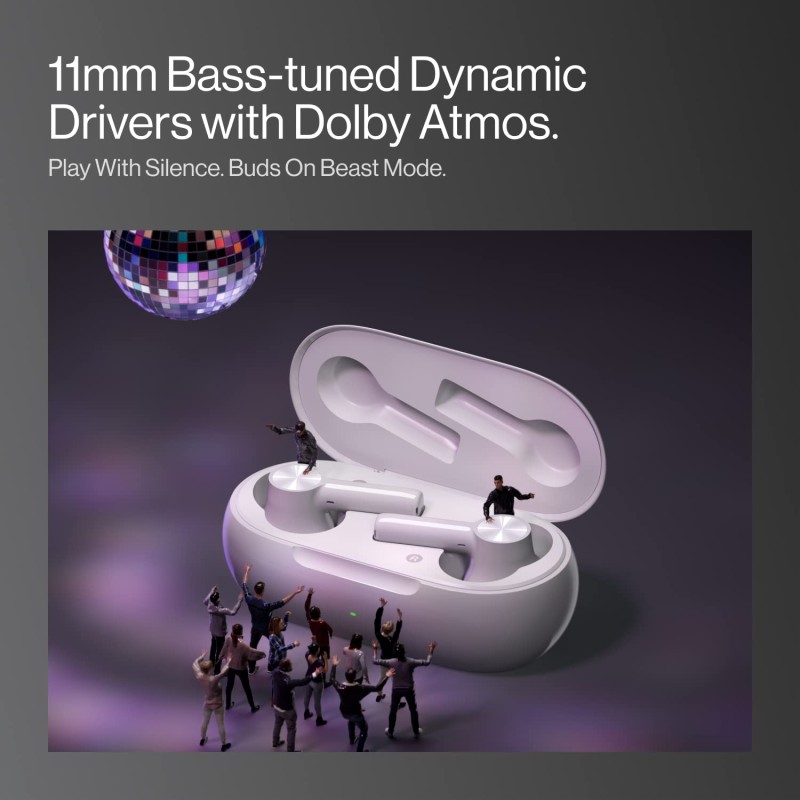 OnePlus Buds Z2 Bluetooth Truly Wireless in Ear Earbuds with mic, Active Noise Cancellation, 10 Minutes Flash Charge & Upto 38 Hours Battery (Pearl White) OnePlus Buds Z2 Bluetooth Truly Wireless in Ear Earbuds with mic, Active Noise Cancellation, 10 Minutes Flash Charge & Upto 38 Hours Battery (Pearl White)